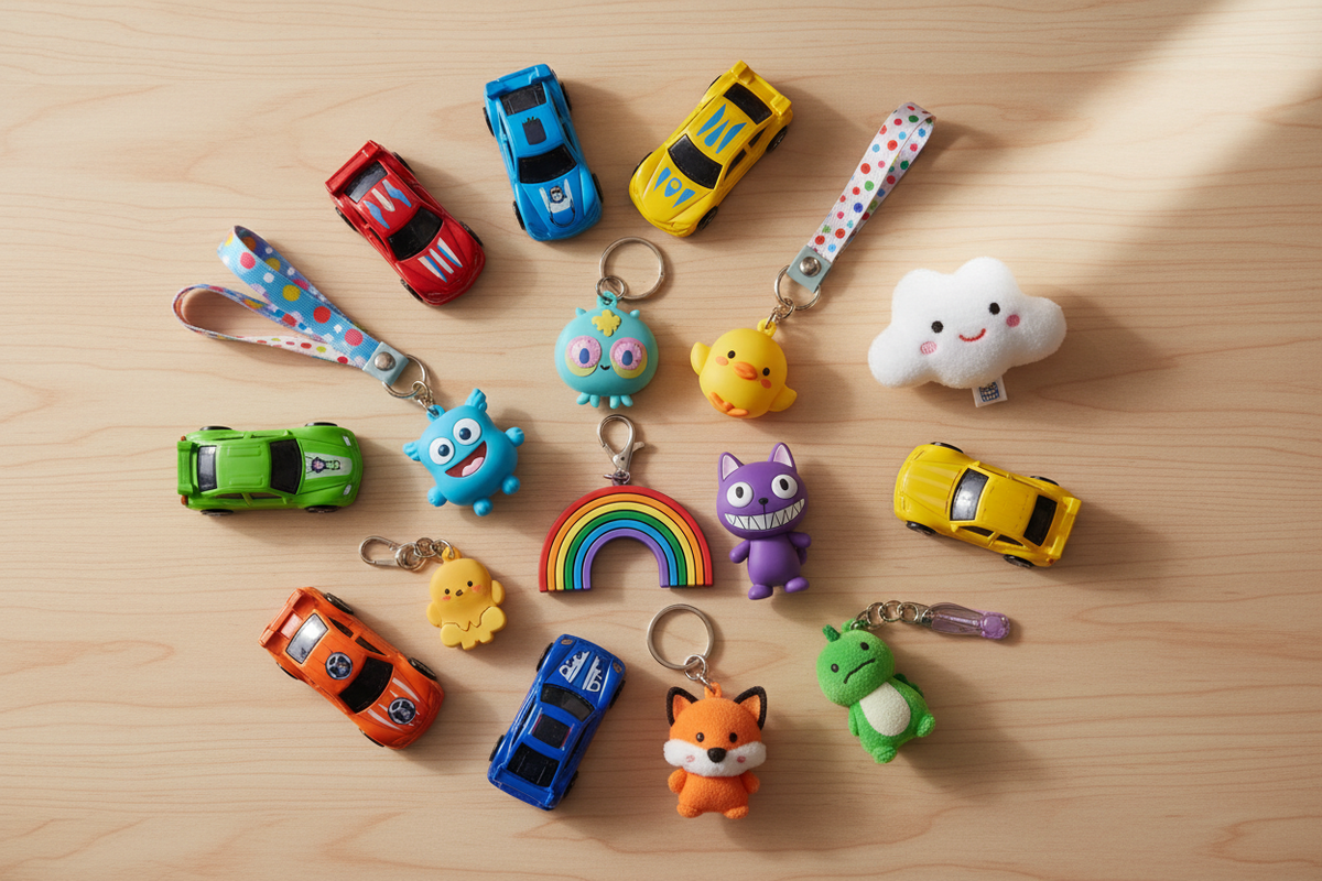 Toys Flat Lay